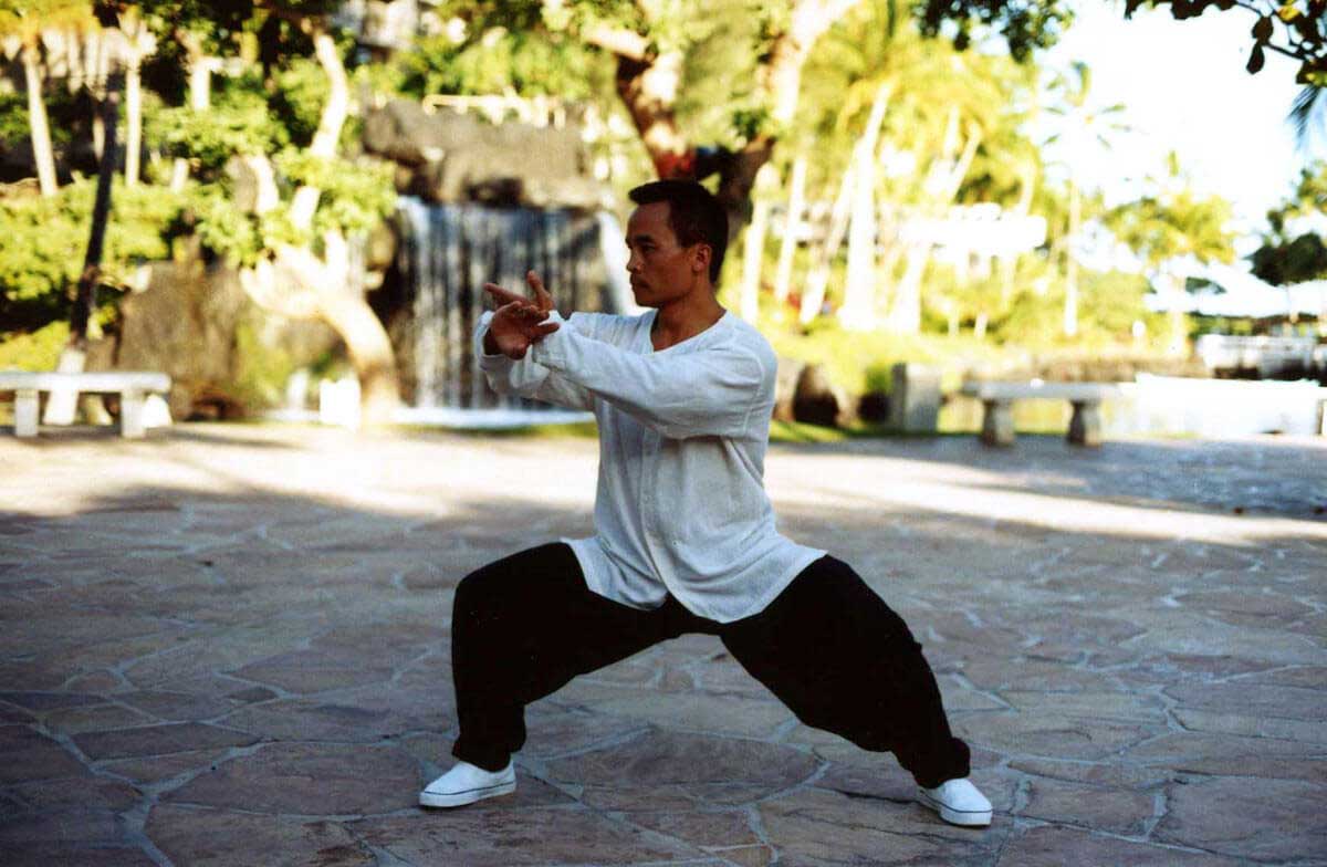 Philip Leung doing Tai Chi