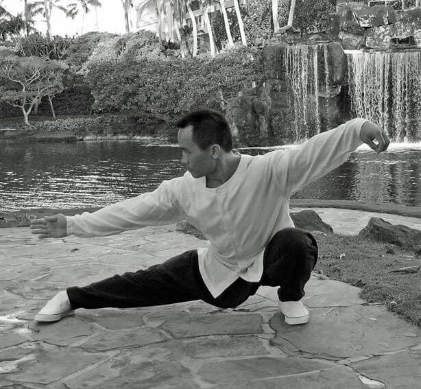 Philip Leung doing Tai Chi
